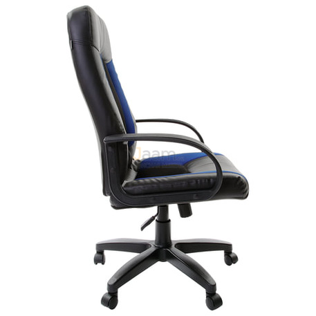 Кресло Strike EX-525 черное/синее